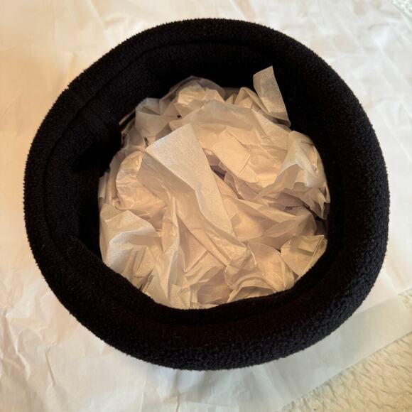 Black Neckworks Crown Cap/Hat Soft Polyester - Picture 4 of 4